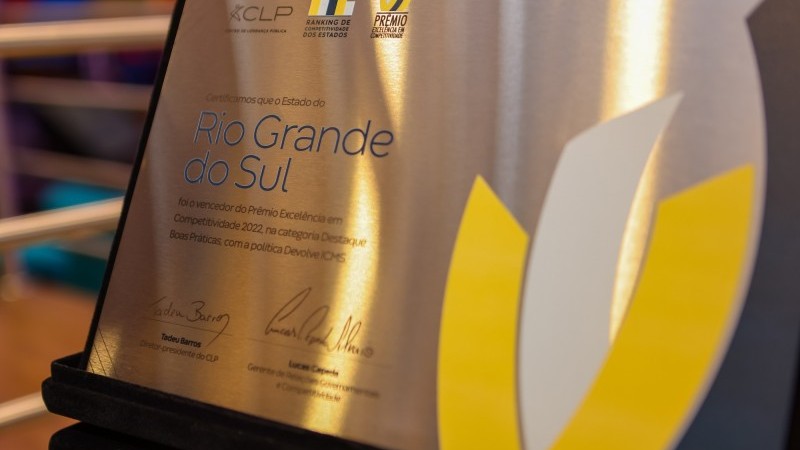 Prêmio Excelência em Competitividade
Centro de Liderança Pública destacou o programa que devolve parte do tributo à população de baixa renda